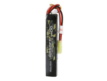 54965 gens ace 25c 1100mah 3s1p 11 1v airsoft gun lipo battery with mini tamiya plug