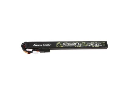55499 gens ace 25c 1200mah 3s1p 11 1v airsoft gun lipo battery with mini tamiya plug long size