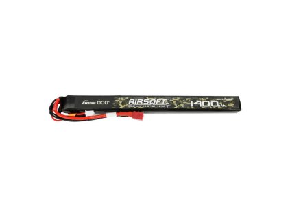 54983 gens ace 25c 1400mah 3s1p 11 1v airsoft gun lipo battery with t plug