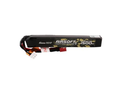 54989 gens ace 25c 1500mah 2s1p 7 4v airsoft gun lipo battery with t plug