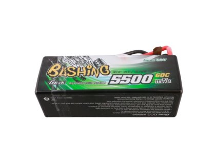 55139 gens ace g tech 5500mah 4s1p 14 8v 60c hardcase rc car lipo battery