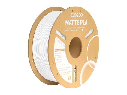 67901 matne vlakno pla elegoo biele