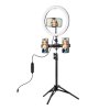 58031 1 ring light puluz with tripod and phone holder pkt3099b