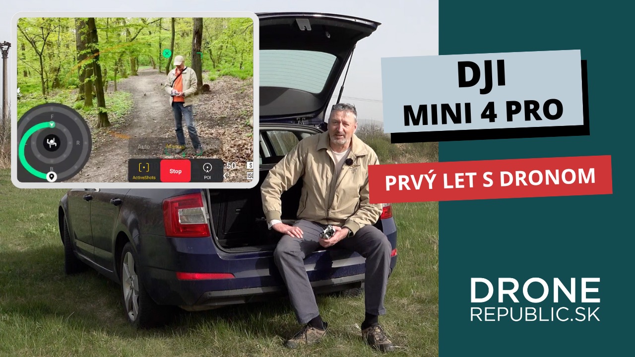 Video: Prvý let s dronom DJI Mini 4 Pro. Na čo si dať pozor?