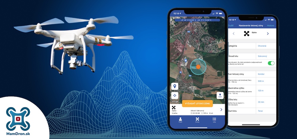 Vznikla nová aplikácia pre používateľov dronov na Slovensku