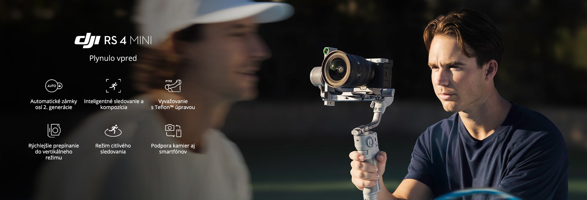 Nový stabilizátor DJI RS 4 Mini