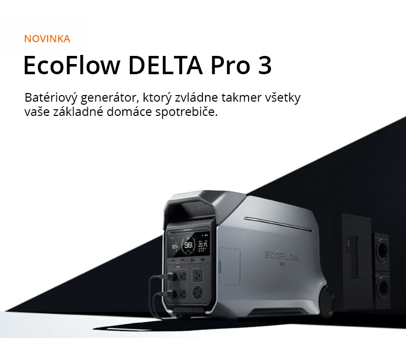 EcoFlow Delta Pro 3: Domáci záložný zdroj