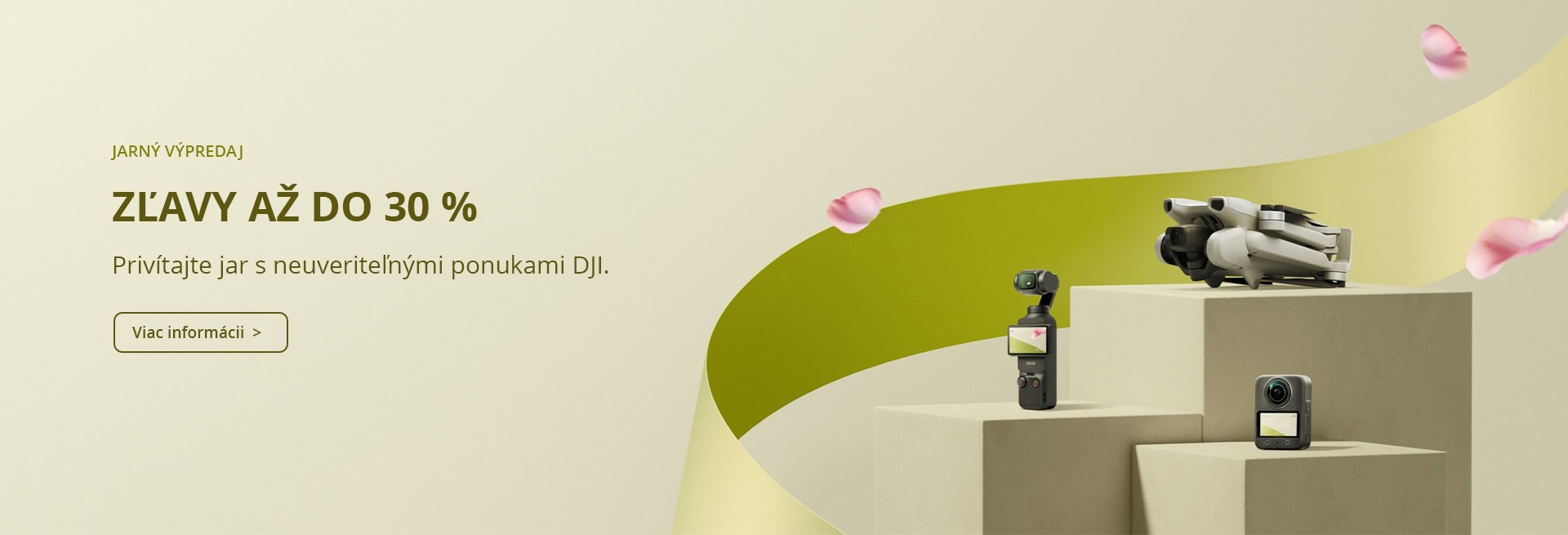 DJI jarný výpredaj
