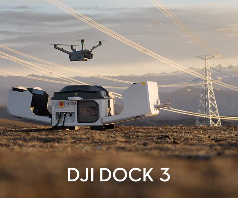 DJI Dock 3 automatizované lety dronom