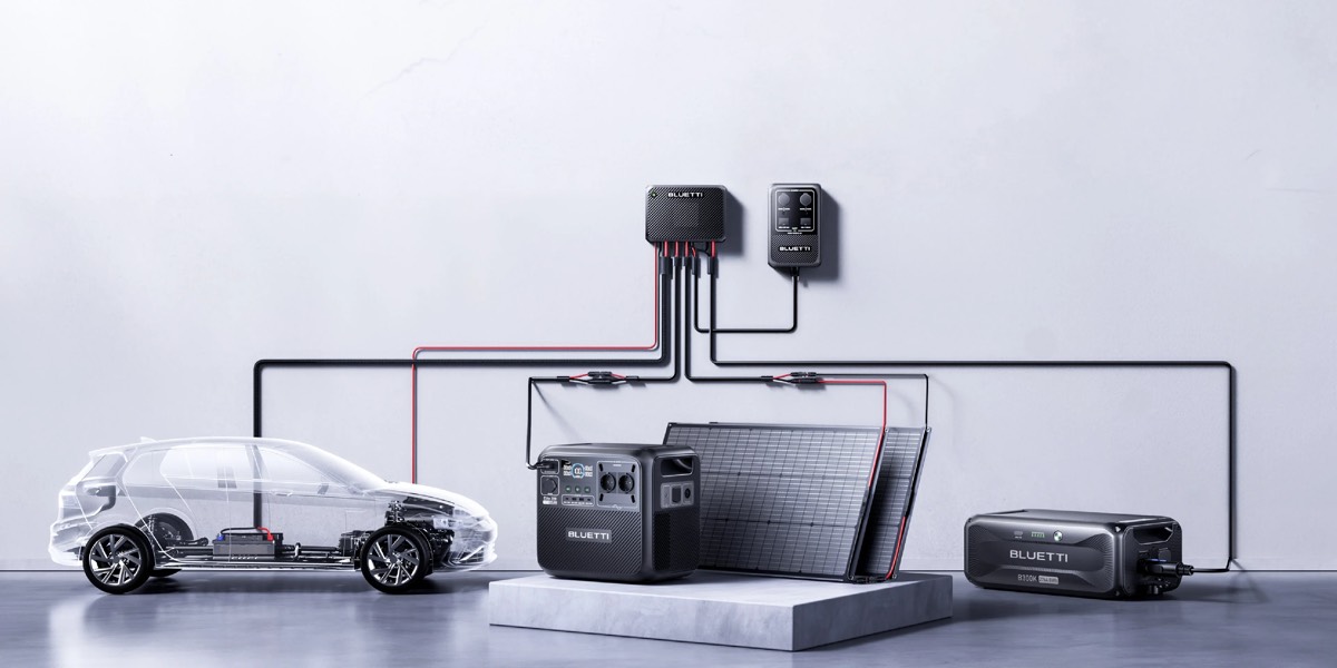 Bluetti BL Charger 2 alternátorová a solárna nabíjačka pre prenosné stanice