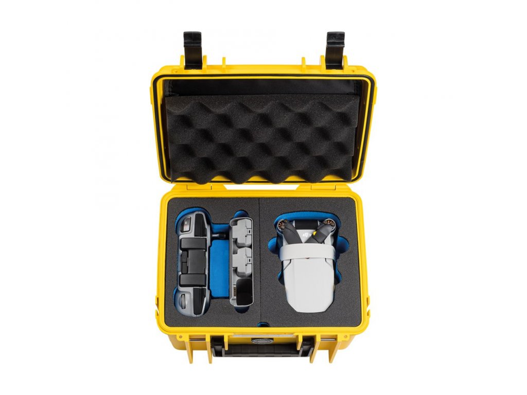 B&W Type 2000 kufor pre DJI Mini 2 (Oranžový)