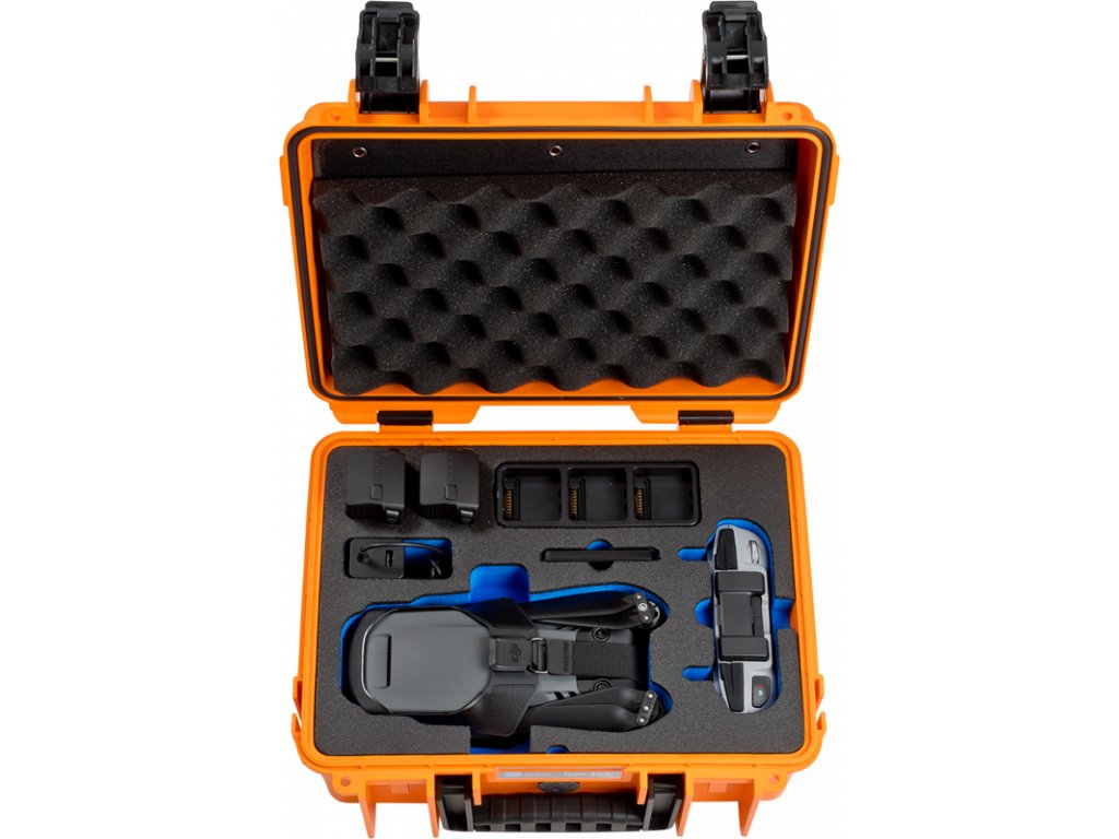 B&W Type 3000 kufor pre DJI Mavic 3 (Oranžový)