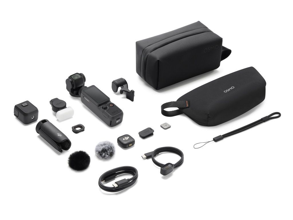 DJI Osmo Pocket 4 Creator Combo — kompletný set pre vlogerov
