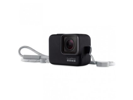 GoPro Sleeve + Lanyard (Čierny)