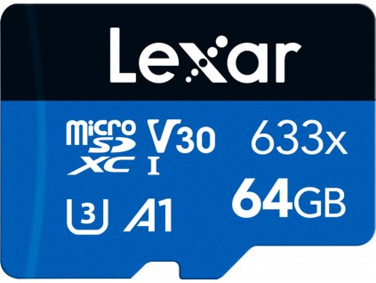 Lexar 633X microSDHC/SDXC (64 GB) V3