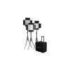 Kit Nanlite 3 light kit 600DSA w/Trolley Case & Light Stand
