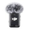 DJI Mic 2发射器（透明黑+防风毛套）正视图