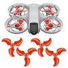 Master Airscrew - Stealth vrtule pre DJI Neo (Červené)