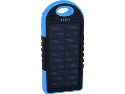 XLayer powerbank PLUS Solar 4000 mAh černá/modrá