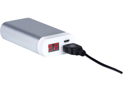 Powerbanka Grundig 4000 mAh - stříbrná
