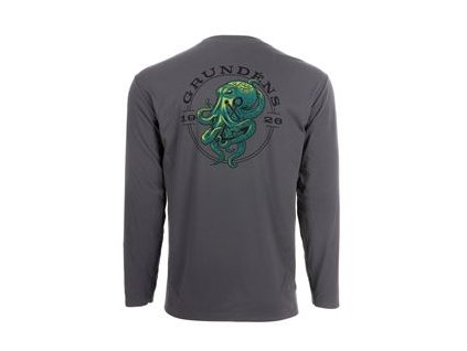 Kracken LS Tech Tee - Anchor vel. S