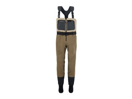 Men's Boundary Zip Stockingfoot Wader - Stone/Otter vel.SM (7-9)