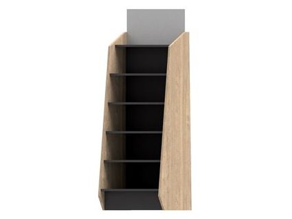 Multistojan s policemi premium 600x1693x530 mm