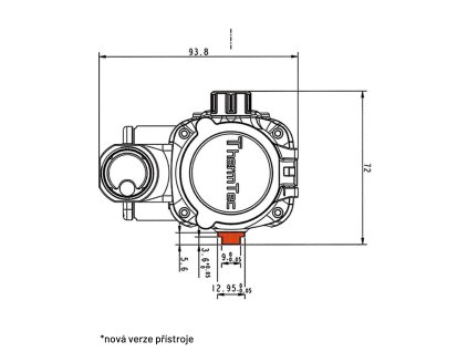 2757 2 ocelovy adapter na blaser pro thermtec vidarprislusenstvi montaze adaptery