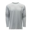 Logo Anchor LS Tech Tee - Grey Mist vel. XL