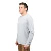 Logo Anchor LS Tech Tee - Grey Mist vel. XL