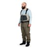 Men's Boundary Zip Stockingfoot Wader - Stone/Otter vel.SM (7-9)