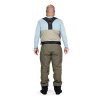 Men's Boundary Zip Stockingfoot Wader- Stone/Otter vel. XL (12-13)