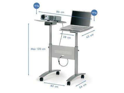 Stojan na projektor, multimediální, NOBO