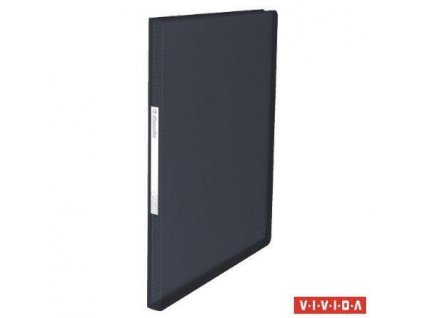 Katalogová kniha "Vivida", měkká, černá, A4, 60 kapes, ESSELTE