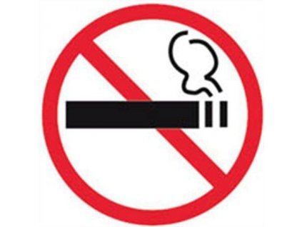 Samolepicí etiketa "Zákaz kouření", APLI 845