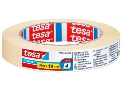 Maskovací páska "Standard 5085", 19 mm x 50 m, TESA
