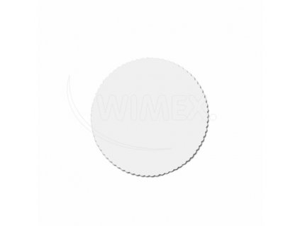 Lepenková podložka pod dort (PAP-Recy) bílá Ø20cm [100 ks]