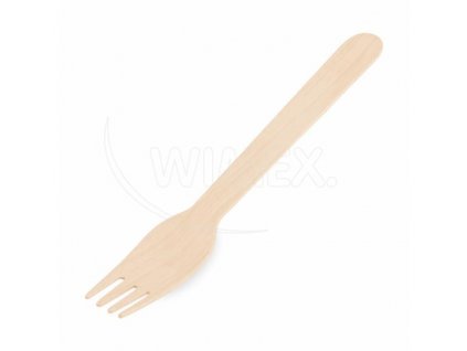 Vidlička (dřevěná FSC 100%) 16cm [100 ks]