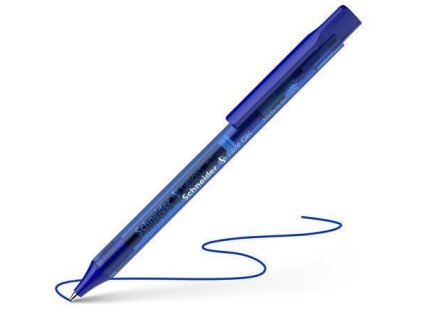 Gelové pero "Fave Gel", modré, 0,4 mm, stlačovací mechanismus, SCHNEIDER 101103
