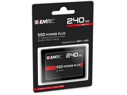 SSD (vnitřní paměť) "X150", 240GB, SATA 3, 500/520 MB/s, EMTEC ECSSD240GX150