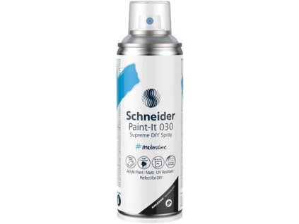 Akrylová barva ve spreji "Paint-It 030", bezbarvý lak, 200 ml, SCHNEIDER ML03050491