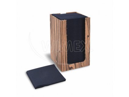 Ubrousek PREMIUM černý 20 x 20 cm v boxu [100 ks]