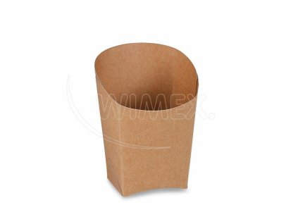 Kapsa na wrap (PAP FSC Mix) nepromastitelná kraft 75 x 39 x 100 mm [50 ks]
