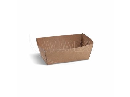 Papírová miska (FSC Mix) nepromastitelná kraft 100 x 60 x 40 mm 250ml [250 ks]