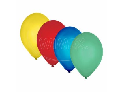 Nafukovací balónek barevný mix Ø25cm `M` [100 ks]