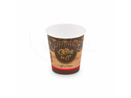 Papírový kelímek "Coffee to go" Ø73mm 200ml `S: 0,18L/7oz` [50 ks]