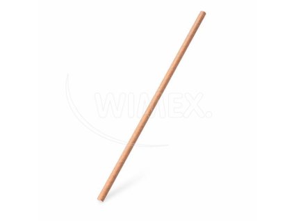 Slámka papírová kraft `JUMBO` Ø8mm x 28cm [100 ks]
