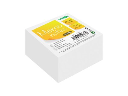 blok kostka bila lepena 8 5 x 8 5 x 4 5 cm