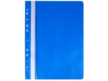 Desky s rychlovazačem, europerforace, modré, PP, A4, VICTORIA 10ks