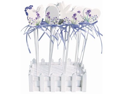 zapich dreveny mix levandule cca 5 cm spejle